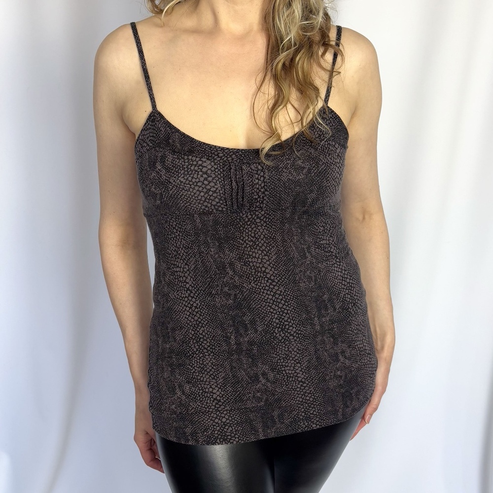 Free People Snakeskin Camisole Micro Mini Dress – Medium